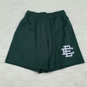 Eric Emanuel Green Mesh EE Athletic Shorts Size Medium